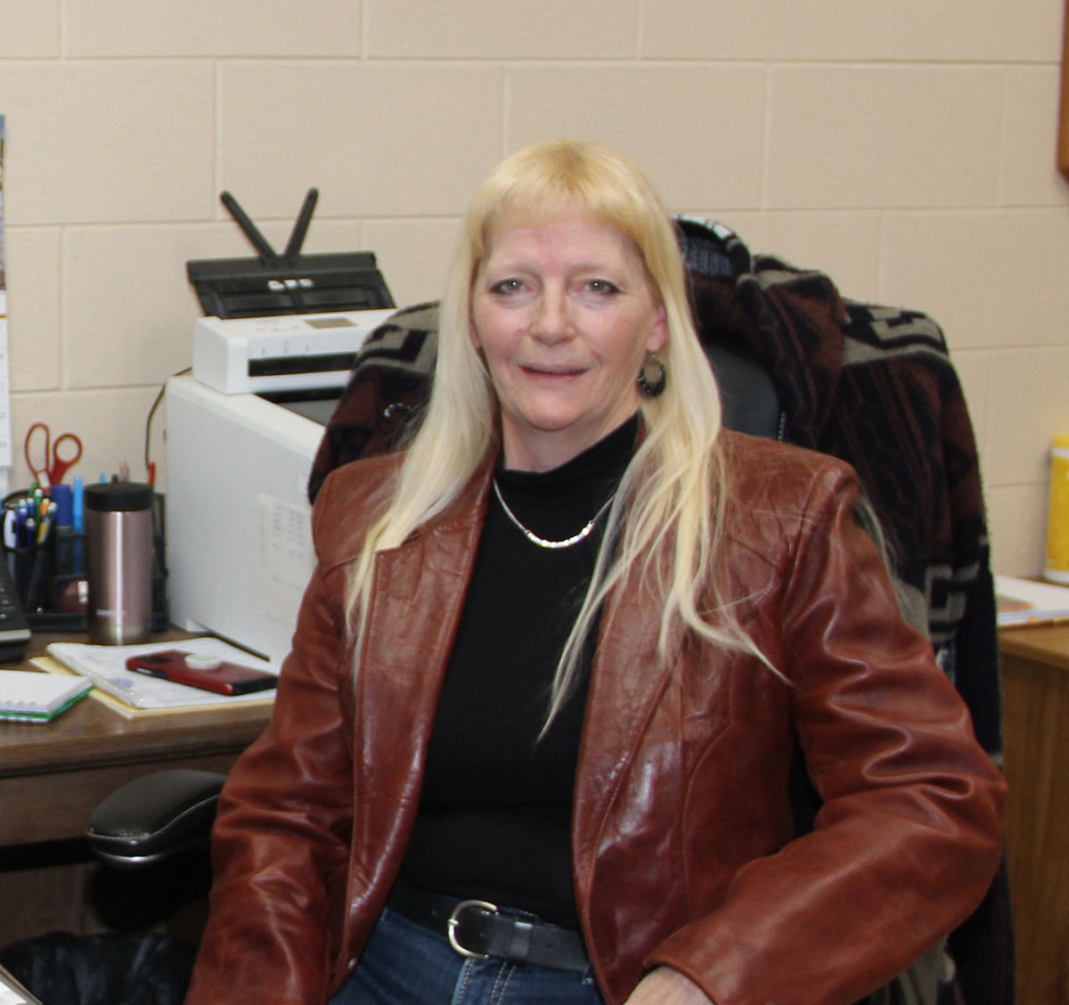 Photo by Chris Docter The new Bennett County Director of Equalization/Assessor-Appraiser, Diana Merchen-Lipford says she has long awaited an opportunity to escape the rat race in the Sturgis area and move to her family’s ranch.