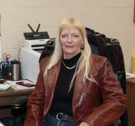 Photo by Chris Docter The new Bennett County Director of Equalization/Assessor-Appraiser, Diana Merchen-Lipford says she has long awaited an opportunity to escape the rat race in the Sturgis area and move to her family’s ranch.