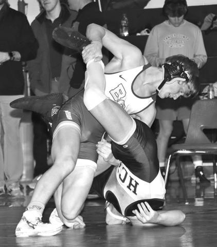 Photo by Mandy Scherer Gavin Risse had a great region tournament. He not only broke 150 wins but he was also the 138 pound region champion. Gavin wrestled Lincoln Wickstrom, Harding County, in the championship winning by major decision 11-2.