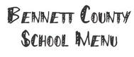 Bennet County School Menu